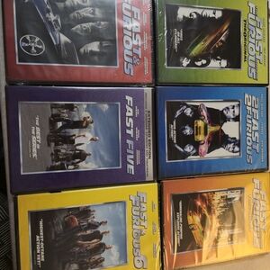 Fast & Furious DVD Collection 1-6 Never Opened